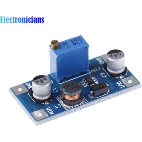 1PC 2A DC-DC Boost Step Up Volt Converter Power Supply Module 2V-24V To 3V 5V 6V 9V 12V 19V Output Booster Step-up Board