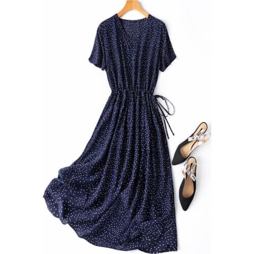 2021 summer womens fashion elegant silk long dress one piece with belt