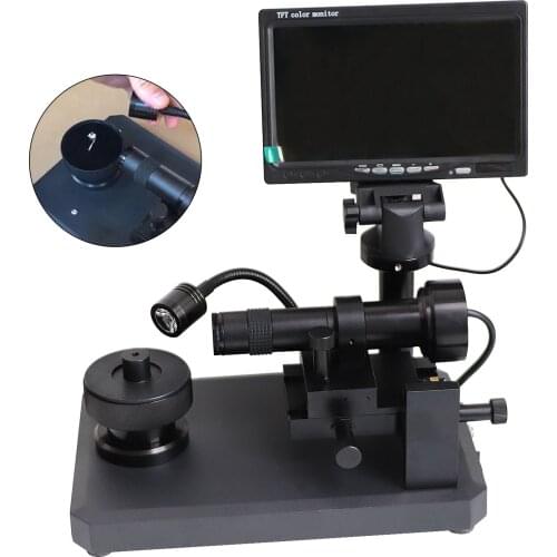 Digital Industry HD Video Microscope Camera Diamond Inscription Viewer with 7" LCD Screen GlA certificate observer waist code
