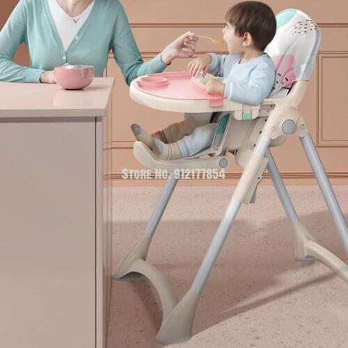 Baby dining chair for eating foldable baby chair household portable baby dining table seat multifunctional childrens dining tab
