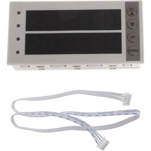 PLC Display & Transmission Parameters Display Board Simple Text 2 Rows D100 D114