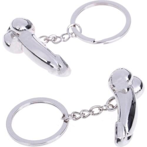 Hot sale keyring boyfriend birthday gift fun keychain car interior creative humor decoration