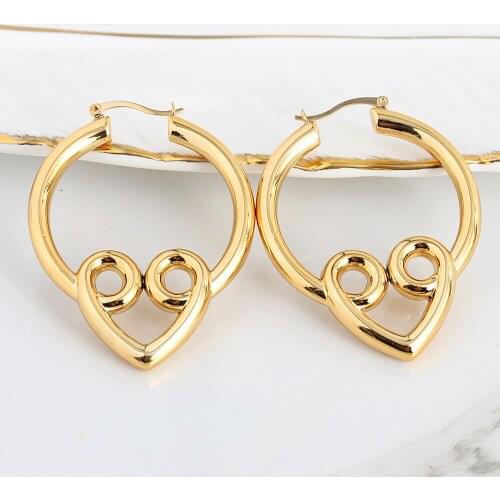 Fashion Jewelry Fashion Jewelry 2020 New Design Hoop Earrings For Women High Quality Zircon Exquisite Classic Romantic For Gift