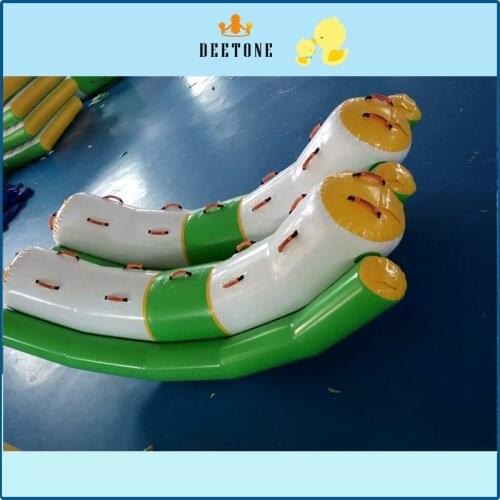 Inflatable Water Game Swing Banana Seesaw for Water Park
