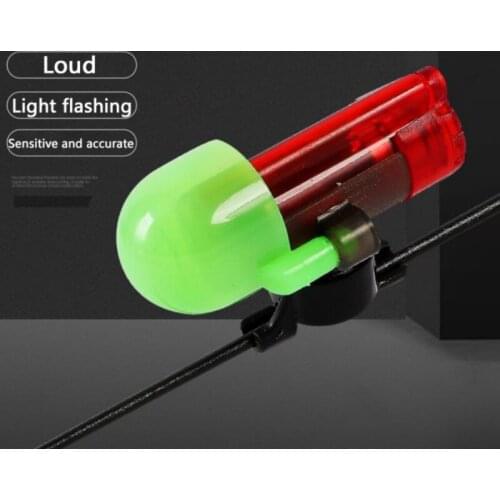 Auto Recognition Bite Alert Fishing Tools Automatic Induction Fishing Alarm Rod Tip Carp Night Fishing Light