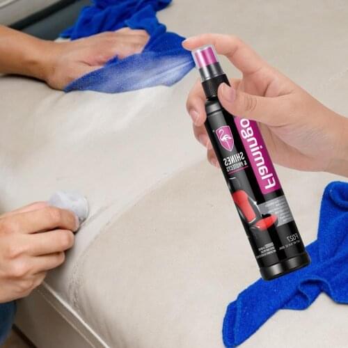 295ml Car Interior Leather Retreading Agent Car Hydrophobic Polish Oil Removal Spray Scratch Repair Tool Cleaning Agent