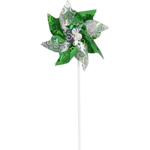 Sequins Pinwheels Colorful Wind Spinners Garden Party Pinwheel Wind Spinner for Patio Lawn