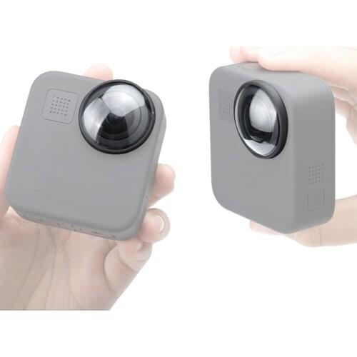 For GOPRO Lens protective cap Action camera Anti Scratch Case 2 pcs Anti-collision Lens protection shell For GoPro Max Accessory