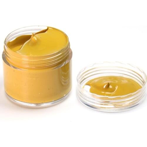 Earth Yellow Leather Vinyl Shoe Cream Holes Scratch Cracks Rips Liquid Leather Repair Tool Restoration Leather Edge Paint 30ml