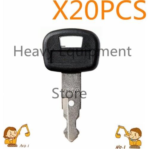 20 Pcs 459A Key For Kubota U15/30/135/155/161/163 Excavator Digger ELI80-0101 RC411-53933 RC461-53930