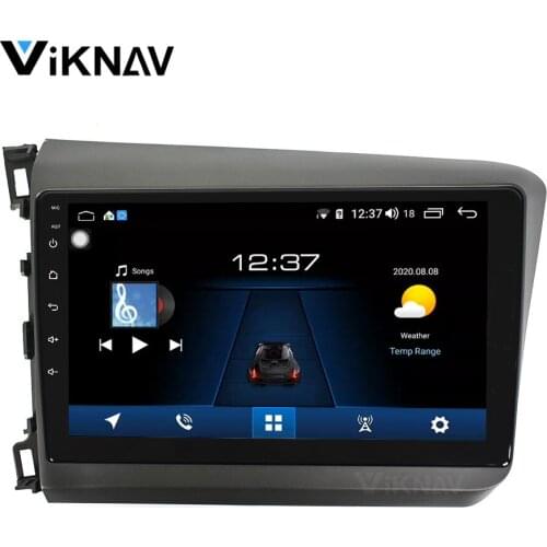 2DIN Android Car Radio Multimedia player FOR honda civic 2012+ car stereo autoradio auto audio head unit GPS navigation