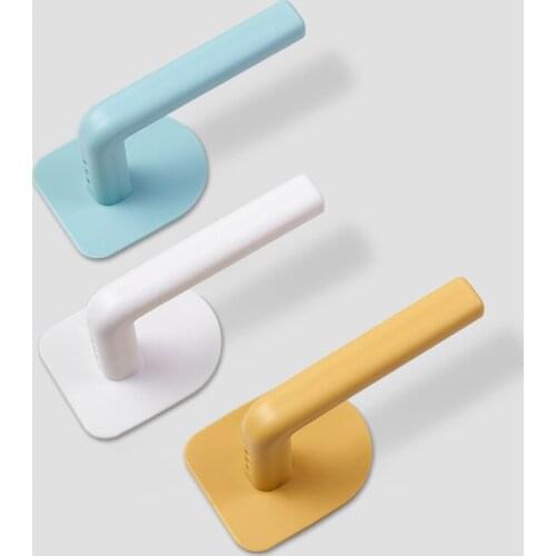 3 Colors Home Storage Kitchen Bathroom Seamless Stickers Storage Rack Multifunction Household Rack Wall Storage Hook Punch-free