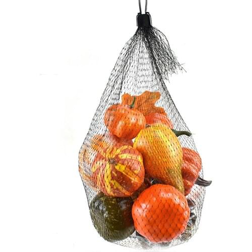 50 Pcs Halloween Decor Props Artificial Mini Pumpkin Berries Maple Leaf DIY Craft For Halloween Party Decoration High Quality