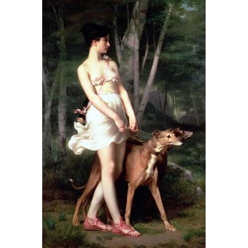 5D Diamond Painting Return From the Hunt Diamond Embroidery Poster Full Diamond Cross Stitch Kit Mosaic Home Decor GJ4563