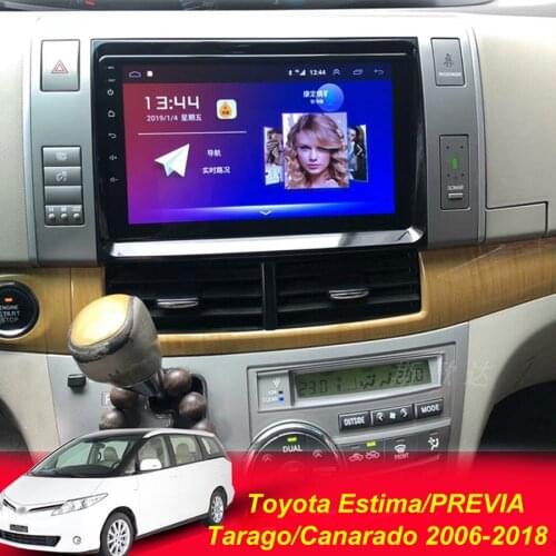 Android 10 2Din Car Multimedia GPS For Toyota Estima PREVIA Tarago Canarado 2010 GU Autoradio Navigation Stereo Head Unit Radio