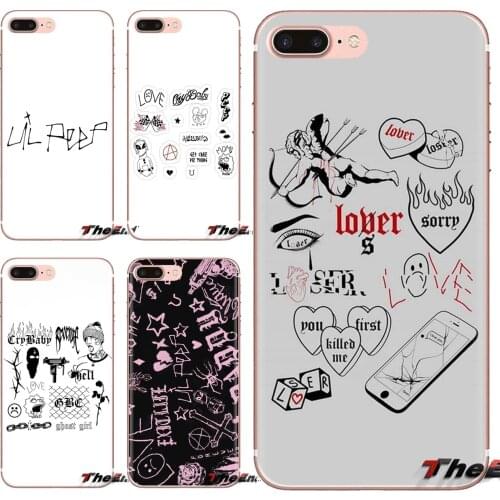 For Samsung Galaxy J1 J2 J3 J4 J5 J6 J7 J8 Plus 2018 Prime 2015 2016 2017 Cell Phone Covers Art Lil Peep Tattoo Pack Compilation