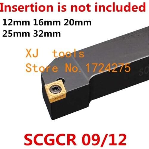 SCGCR1212H09 SCGCR1616H09 SCGCR2020K09 SCGCR2525M09 tool holder CNC lathe External Turning tools