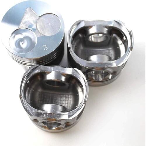 Piston Kit 7000376 Pin 6670397 Clips 3974216 With Ring 6670395 For Bobcat 316 319 320 321 322 323 324 418 453F 463 MT50 MT52