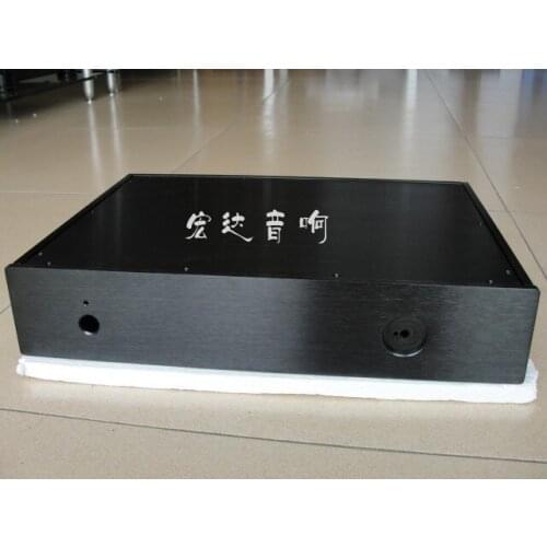All-Aluminum Tube Amplifier Chassis / AMP Shell / Case / DIY Box (435 * 86 * 310mm)