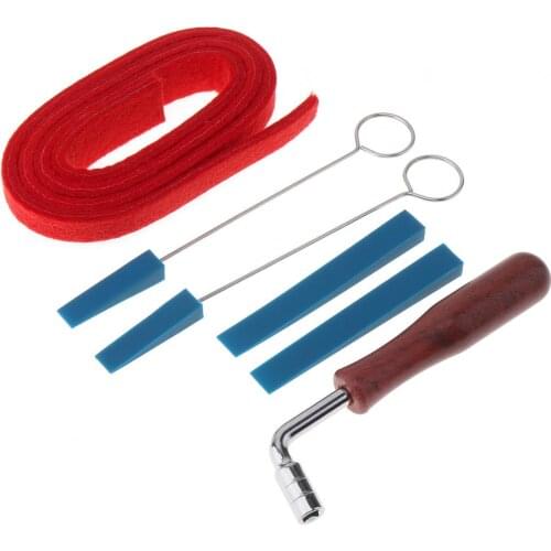 6pcs Professional Piano Tuning Hammer Piano Tuning Tool Kit for Piano Part