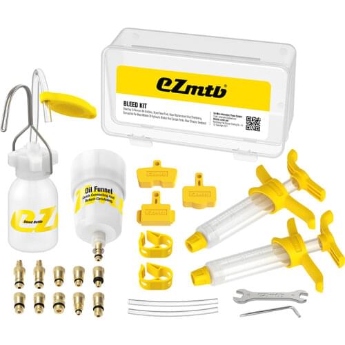 Bicycle Hydraulic Disc Brake Oil Bleed Kit Tools For SHIMANO, SRAM, TEKTRO, MAGURA Series MTB Road Bike Brake Repair Tool RR7306