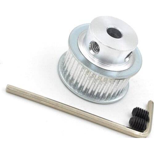 40 Teeth 2GT 2M Timing Pulley, Bore 5/6/6.35/7/8/10/12mm, For GT2 Synchronous Belt Width 6/9mm, Small Backlash 40Teeth 40T