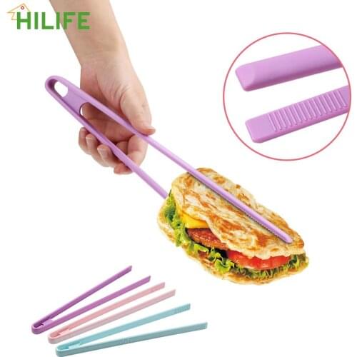 Silicone Food Tong Barbecue Accessories Bread Cake Clip Baking Tools 30cm Length