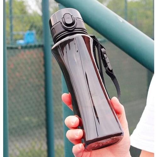 Sport Water Bottles 400/600ml Protein Shaker Outdoor Travel Portable Leakproof Tritan Plastic Drink Bottle BPA Free