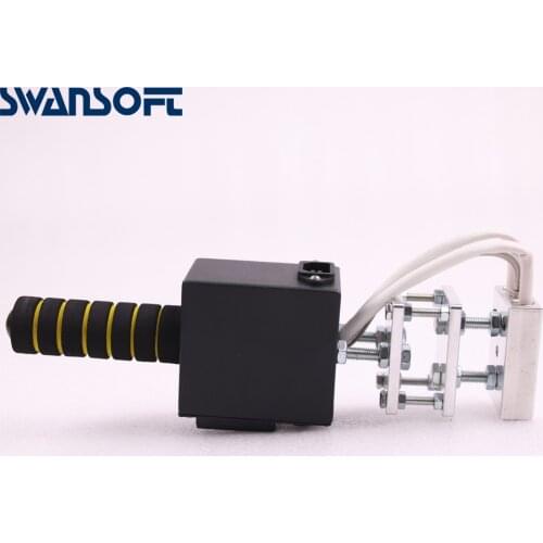 SWANSOFT 10x13 Handheld 90SC Manual PVC Card Leather Paper Hot Foil Stamping Bronzing Embossing Machine Heat Press Machine