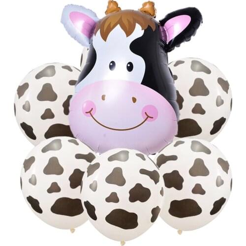 Jungle Animal Balloon Childrens Birthday Balloon Animal Balloon Theme Party Scene Layout Green Forest Series Balloon Decoration