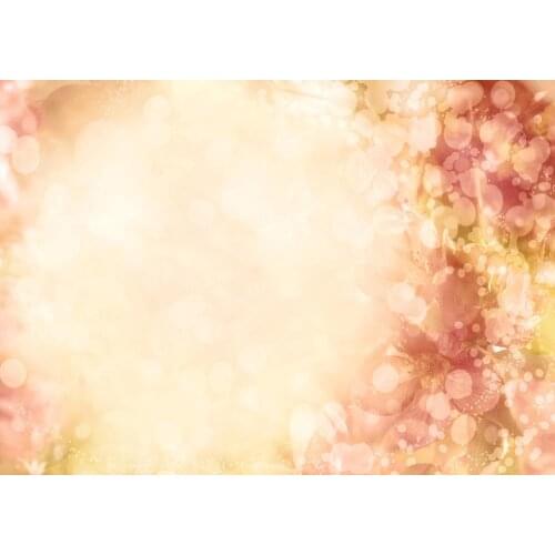 Yellow dream petal unreal background photo newborn baby birthday photo background photo props photo studio