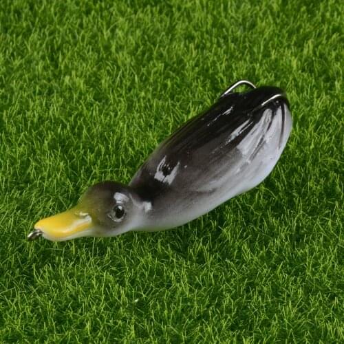 1pcs New Pesca Pike Carp Fishing Lure Artificial Bait 18.5g 105mm Duck Lure Soft Baits Fishing Wobblers Frog Lure DropShipping