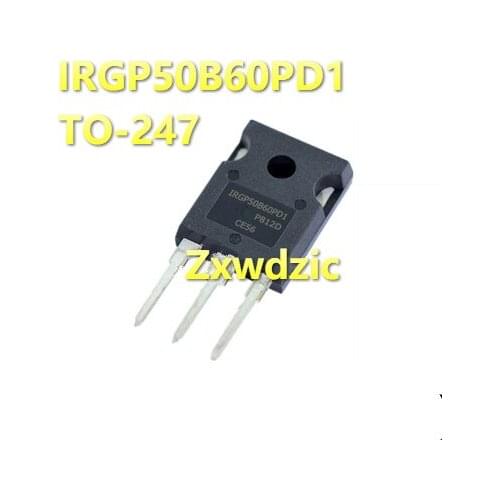 2PCS IRGP50B60PD1 TO-3P IRGP50B60 TO-247 GP50B60PD1 New and original