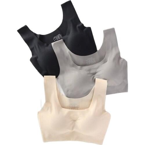 3PCS/1PC Generation U-shaped Bra Japan Seamless Underwear Womens Vest Small Chest Gathered Sports Thin Bra
