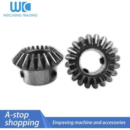 4pc 2.5/3 Modulus 17-30Teeth Gear Teeth Spiral Bevel Gears For Violent model Car Modification DIY