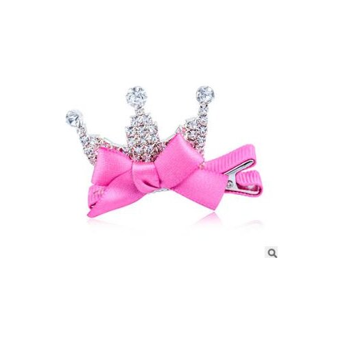 60pcs/lot Set Auger Crystal Drill Crown Hair Clip Bowknot Girls Princess Hairpins Hair Styling Tools Hair Accessories HA1179