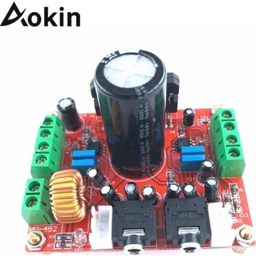 Aokin Fever Grade Power Amplifier TDA7850 Power Amplifier Board 4X50W with BA3121 Noise Reduction 4 Channel Car Amplifier Module