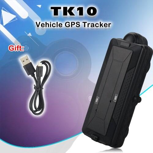 Super Magnet GPS Tracker TK10 for Vehicle/Cars IPX7 10000mAh long Battery Removable Rechargeable SD Offline Offline Data Logger
