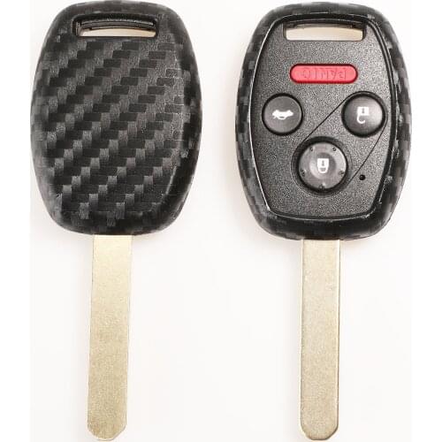 Kutery 10pcs Remote Car Key Case Silicone Protect Shell For Honda CIVIC JAZZ Pilot Accord CR-V Holder