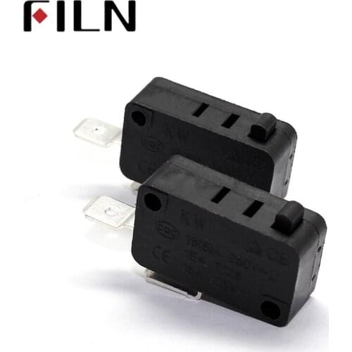Limit Switch 1NO High quality All New 5A 250VAC 6.3 connector terminal Micro Switch Black body