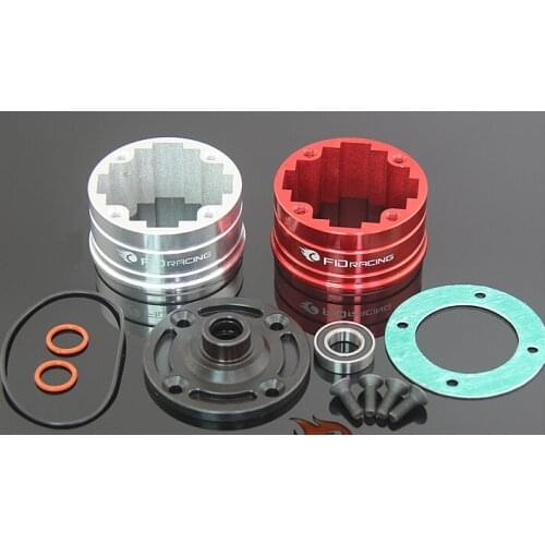 Bearing version differential Housing Case shell & Diff Assembly for Losi 5ive-T RC LOSB0019 1/5 Gas Truck Rovan LT KM-X2 DDT