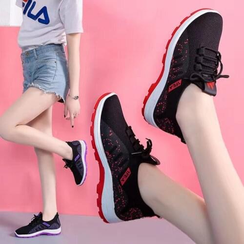 Spring Women Casual Breathable Mesh Shoes Fashion Platform Outdoor Non-Slip Girls Sneakers Zapatos De Mujer Tenis Zapatillas