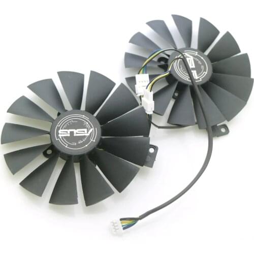 T129215SM 12V 0.25AMP 95mm GPU Fan For ASUS STRIX RX570 RX580 GTX1050Ti Mining GPU P104-100 4G Graphics Card Cooler Cooling Fan