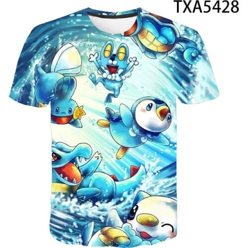 New Cartoon Games Anime 3D T Shirts Casual Boy girl Kids Fashion Streetwear Printed T-shirt Men Women Children Cool Tops Tee