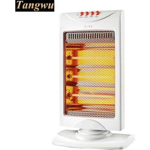 Sun heater sets the electric heating fan in office