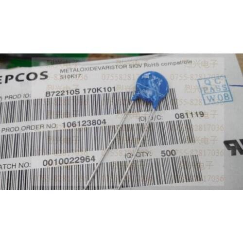 Original New 15pcs/ B72210S 170K101 EPCOS S10K17 10K17