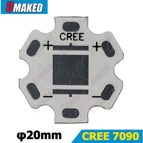 16mm LED PCB for 5050 CREE chips, aluminum plate base, heat sink, DIY for Road light, floodlight, wall lamp etc