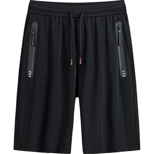 Air Conditioning Shorts Five-point Pants New Trend Quick-drying Loose Mens Casual 2020 Summer Tide Ice Silk