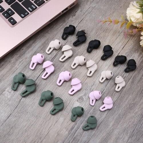 1 Set Headphones Replacement Eartips Bluetooth-compatible Earbuds Ear Buds Tips Soft Silicone Earhook for Hua-wei FreeLace Pro