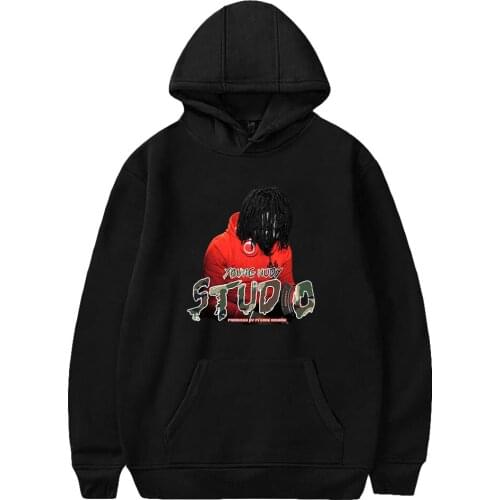 Young Nudy Print Autumn Winter Holiday Men/Women Hooded Sweet Streetwear Casual style the hoodies